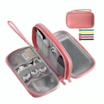 OrgaWise Electronic Organizer Small Electronic Accessories Travel Waterproof Cable Organizer Bag