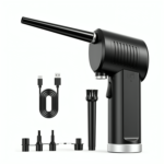 Koonie Cordless Air Duster, Battery Operated Computer Cleaning Duster