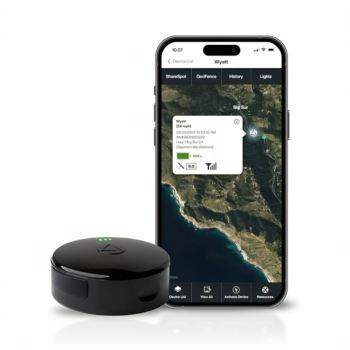 LandAirSea 54 GPS Tracker - Made in the USA from Domestic & Imported Parts