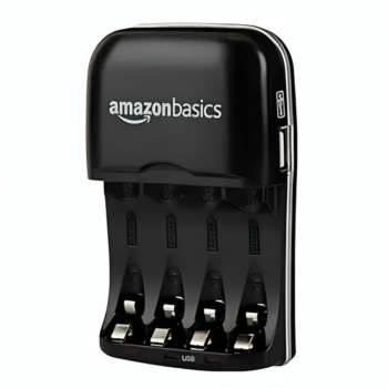 Amazon Basics Battery Charger for AA & AAA Nickel-Metal Hydride batteries