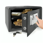 SereneLife Electronic Safe Box | Heavy Duty 13.8’’ x 9.8” Money Safe