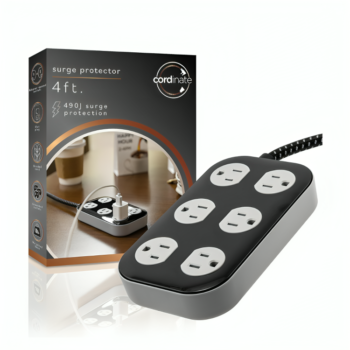 Cordinate Adapt 6 Widely Spaced Multiple Outlets