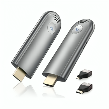 Wireless HDMI Transmitter and Receiver, Plug & Play Portable 2.4G/5G Wireless HDMI Extender Kit