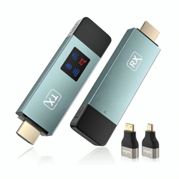 Wireless Hdmi Transmitter and Receiver, Wireless HD Extender Plug & Play Portable 2.4G/5G