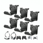 Controller Wall Mount for PS5/PS4/Xbox/Switch Controller, Adhesive PS5 Headset Holder Controller Stand for PS5 Console