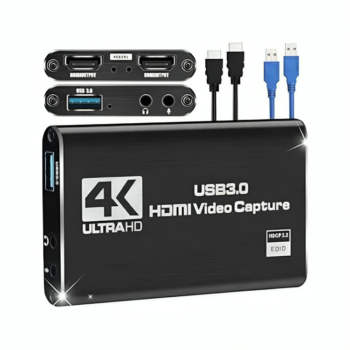 Capture Card Nintendo Switch, Video Game Capture Card 4K 1080P 60FPS