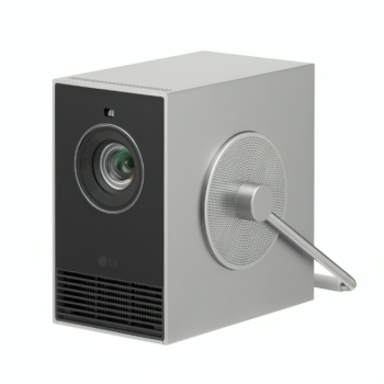 LG CineBeam Q HU710PB 4K Smart Portable Projector with Auto Screen Adjustment, Auto Focus, RGB Laser, Up to 154% DCI-P3