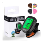 Clip On Guitar Tuner for All Instruments